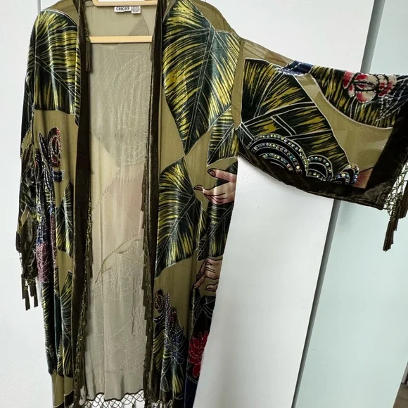 Chico's Embellished Kimono - Picture 5 of 7